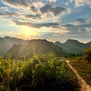 Mountain Lai Chau North Vietnam