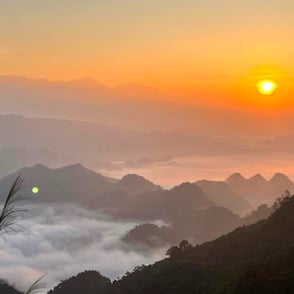 Mountains in Lai Chau north Vietnam