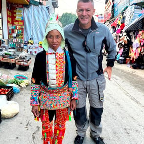 Ethnic minority woman Lai Chau North Vietnam