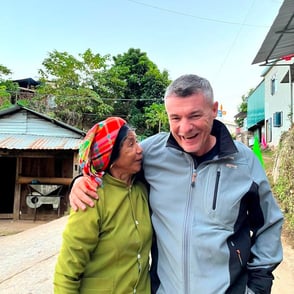 Ethnic minority woman Lai Chau North Vietnam