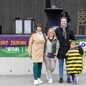 Siauliu miesto savivaldybes meras Justinas Svegzda lauko zaidimu festivalis atgal i lauka 2025