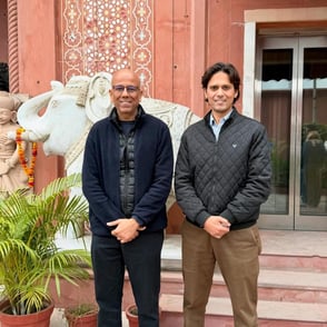 With Mr. Ashish Chowdhary, the India head of Apple