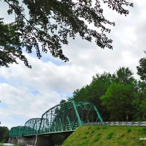 Batiscan, pont, arbre.