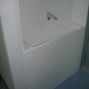 Χειρουργικοί νεροχύτες surgical sink scrub up solid surfaces