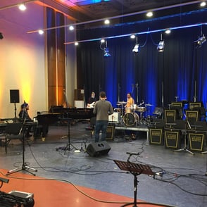Koncerta ieraksts Latvijas Radio studijā