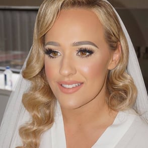 european simple bridal makeup