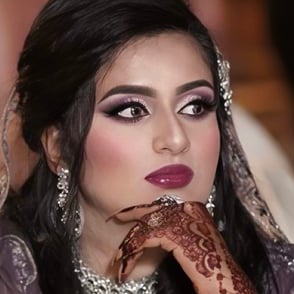 indian bride, indian bridal look uae, makeup artist bride dubai ras al khaimah ajman, soft indian bridal