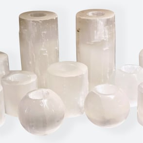 Moroccan Selenitr T-light holders