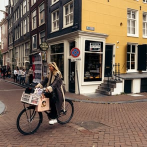 Amsterdam, the city of bikes