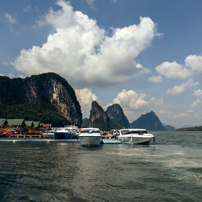 Koh Panyee Floating Village, Phang Nga Bay, Southern Thailand