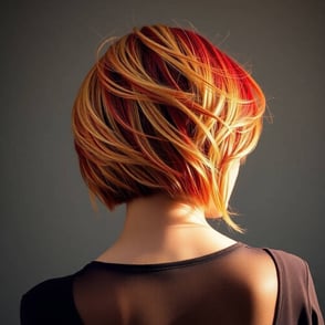 elegant-blonde-short-bob-with-deep-red-underlayer-and-textured-ends