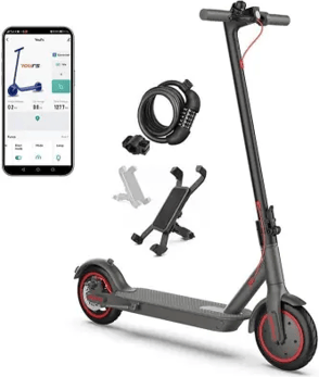 Qtzemuy W4 Pro - Grey Patinete eléctrico Plegable para Adultos de 8,5" 