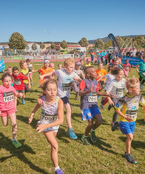 Courses jeunes du trail des sangliers de pontarlier