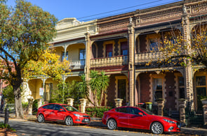 Houses in Fitzroy, Melbourne