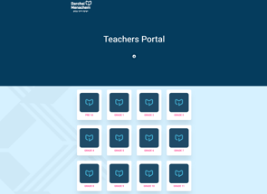 Easy to use web design Simple Teachers Portal For A School