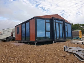 Montage d'une tiny house