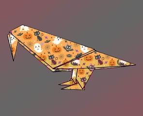 Origami di un Corvo