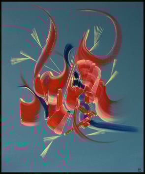 Matin tendresse | tableau abstrait