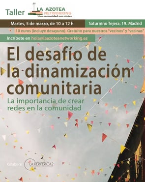 Talle dinamización comunitaria