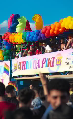 Trio da Piki 2024 25ª Parada LGBTQ de Brasilia