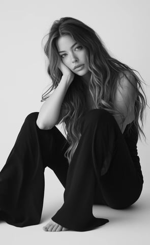 Fotografía de modelo en estilo casual para agencia de modelos