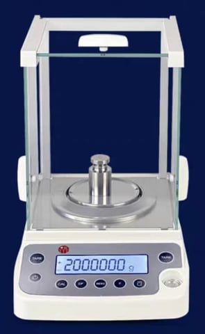 High sensitive weighing balance quality checking with wind breaker