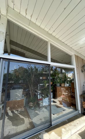 Clean Windows on Residential Home in Brea, California