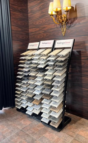 Quartz display at gold stone granites store in mohlai sector 82