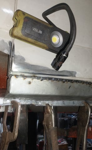 T4 sill and jacking point rebuild