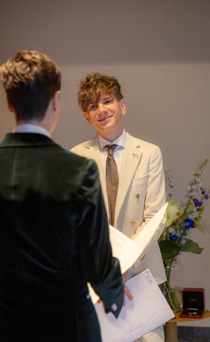 Foto van bruiloftceremonie