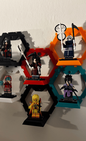 support murale figurine pour lego