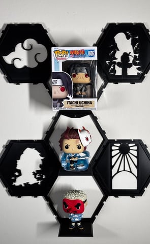 Décoration et support murales pour figurine funko pop