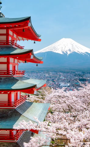 Japon. Mont Fuji