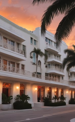 A multi-story house with intricate architectural details, featuring steep, pointed roofs and multiple windows. A large blue banner with white text 'For Sale Exclusivity' partially covers the front of the building. The structure is surrounded by lush green trees.