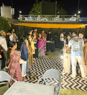 People Enjoying Event Basil The OtherSide