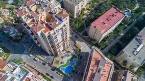 Toma cenital edificio 