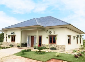 genteng upvc royal roof custom warna abu abu untuk atap rumah tinggal