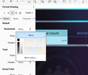 Tableau interactive dashboard project
