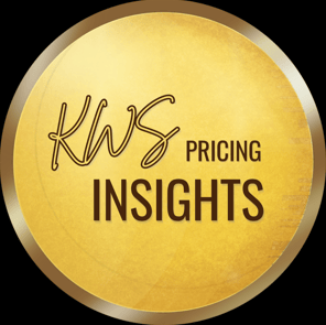 a gold steampunk logo for kws pricing