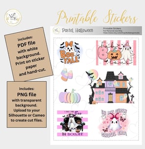 halloween printable stickers