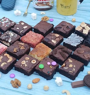 assorted brownies