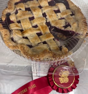 blueberry pie