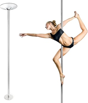 Barra pole dance para casa