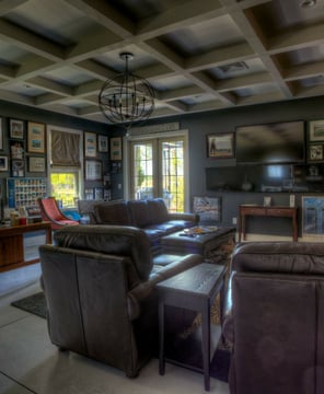Completed interior