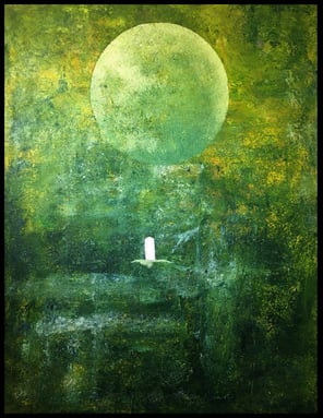 The flip side Oil on Canvas 90x70cm, 2022