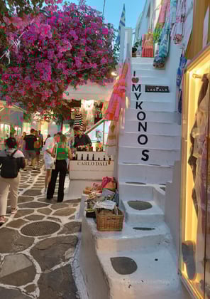 I Love Mykonos Staircase
