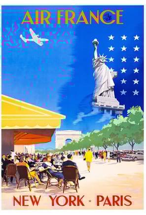 a poster - style poster - style poster of a statue of liberty