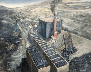 Mining scene