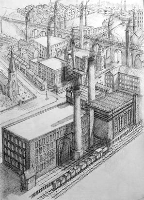 Industrial scene