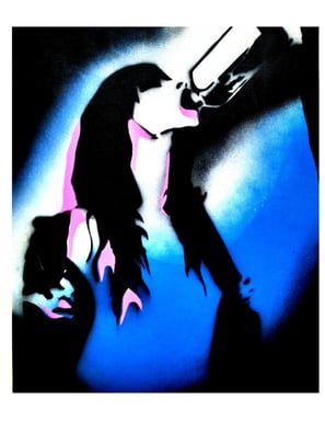 Paint Bomb sur toile